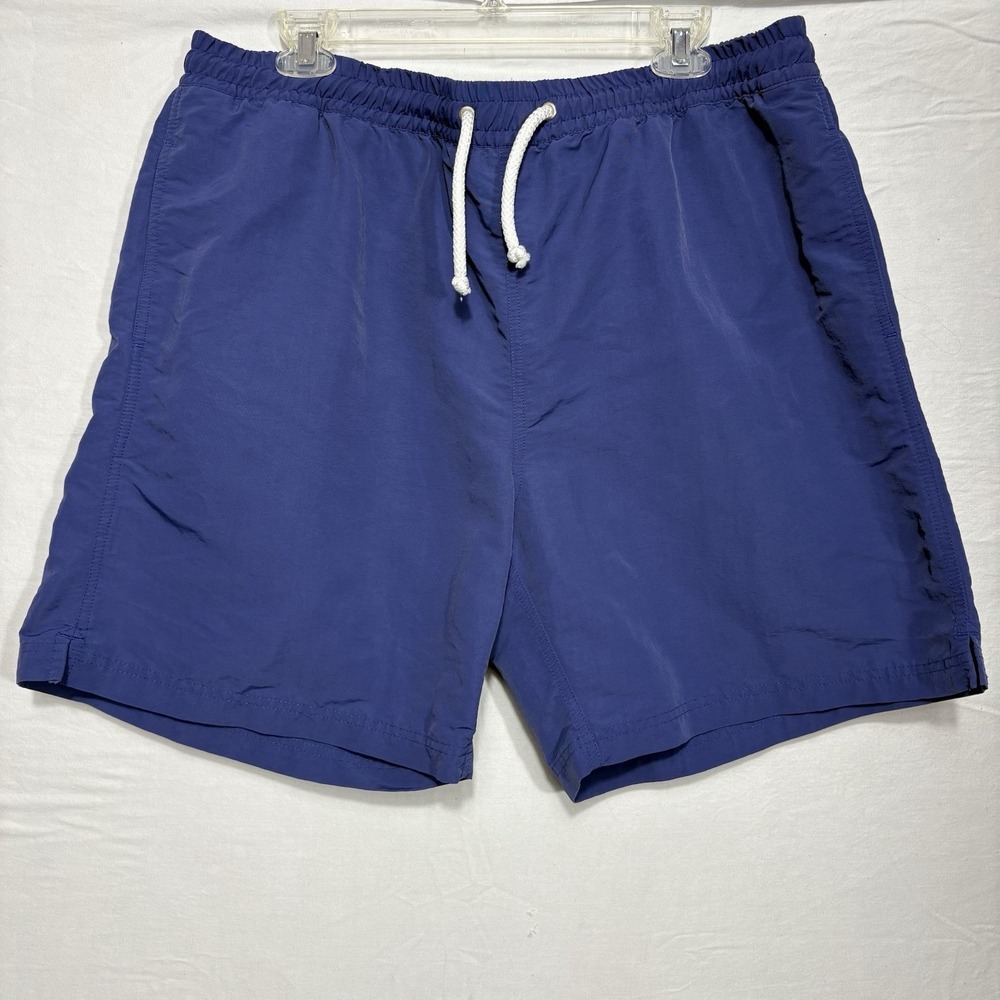TailorByrd Mens Swim Trunks XXL Blue Lined Beach Board Shorts Drawstring